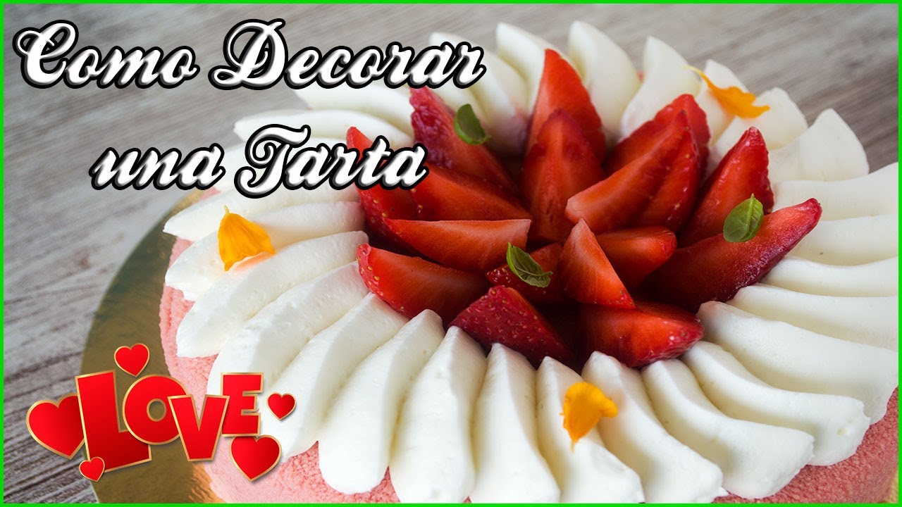 🍰&iquest;C&oacute;mo DECORAR una TARTA? 🥇 [Paso a paso] 🔸 Cap.3