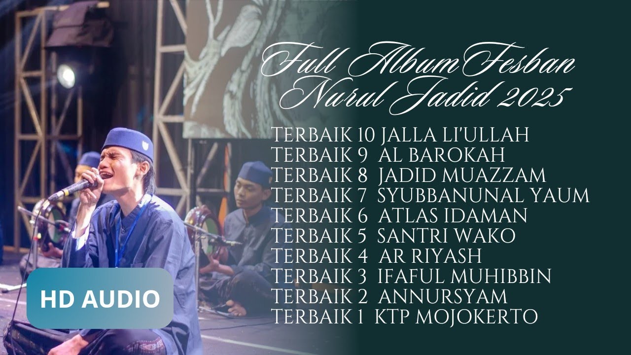 TERBARU! FULL ALBUM FESBAN PONPES NURUL JADID 2025 TERBAIK 1 - 10 #sholawat #fyp