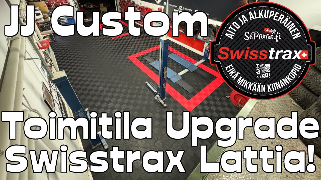 JJ Custom Toimitila Upgrade - Swisstrax lattia!