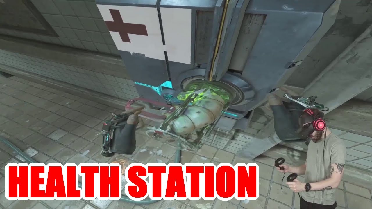[PewDiePie Compilation] Health Station - Health Insect - Health Bug | Half-Life Alyx Gameplay