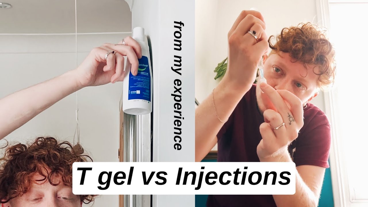 Testosterone Gel (T gel) vs T Injections (Intramuscular) (ftm UK) 