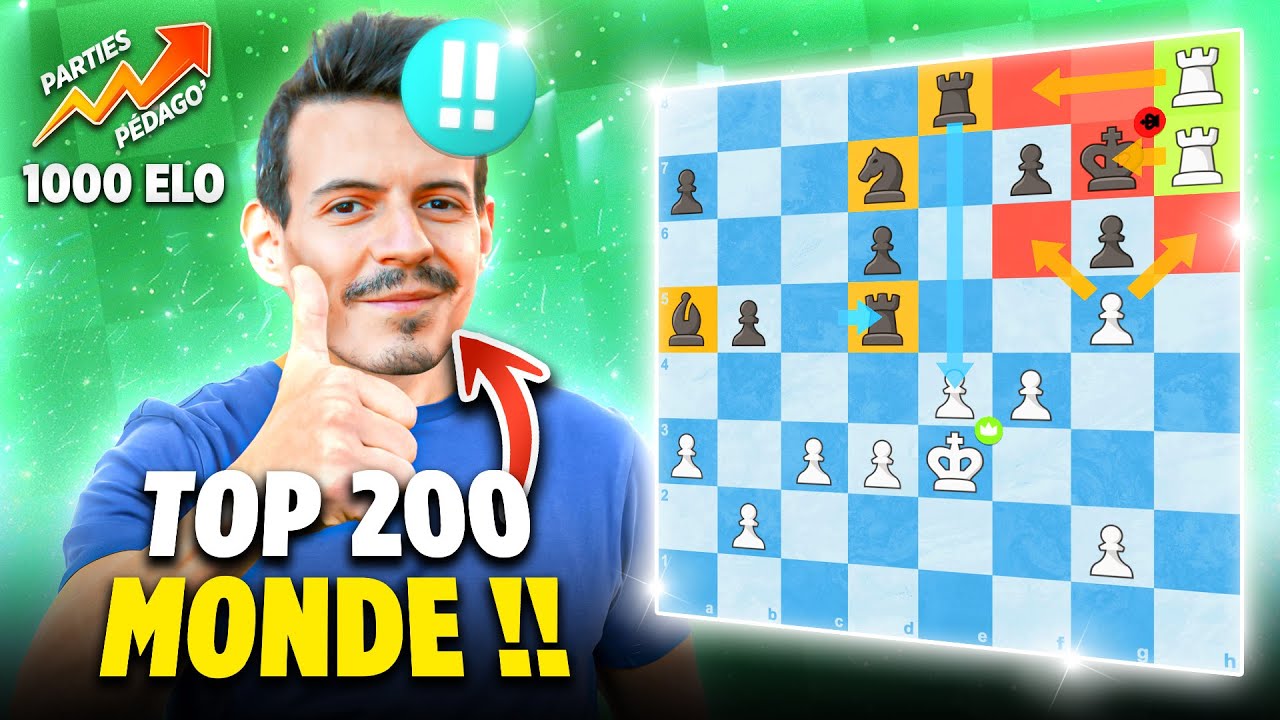 👉 Ce qu’un 3000 Elo fait pour battre les 1000 Elo