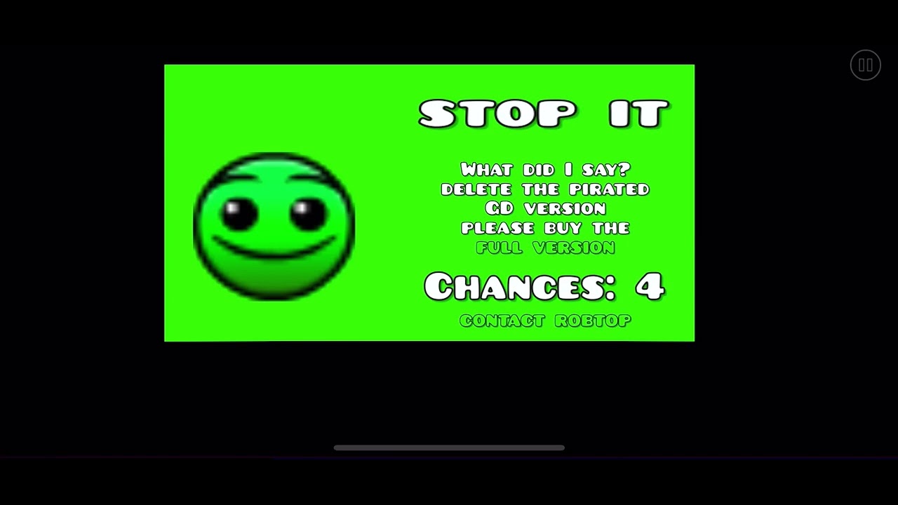 Geometry Dash Anti Piracy