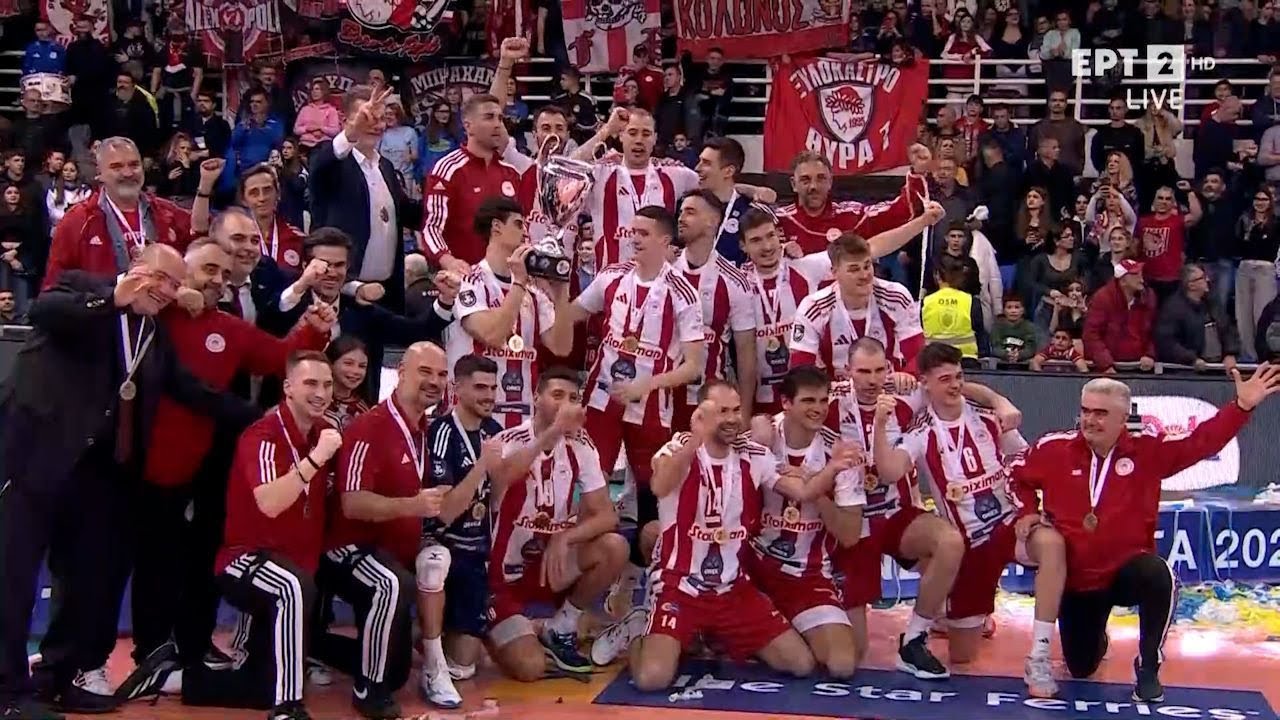 Volley | Final 4 | Κύπελλο Ελλάδας Ανδρών 2024 - 2025 | Τελικός | Ολυμπιακός - ΠΑΟΚ | Highlights