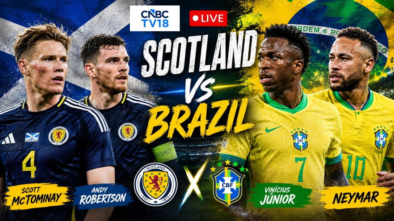 🔴 FIFA World Cup 2026 LIVE: Brazil vs Scotland | Vinicius Jr, McTominay | Neymar | BRA vs SCO | N18G