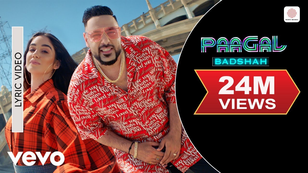 Paagal - Official Lyrical Video | Paagal | Badshah | Rose Romero