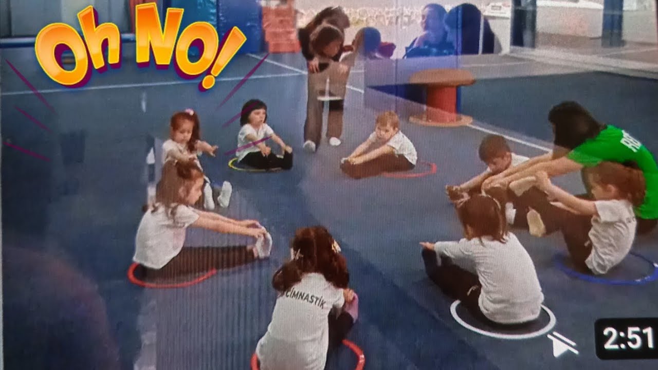 Oyun videolari ! Jimnastik spor esneme takla , eğlenceli çocuk videolari 