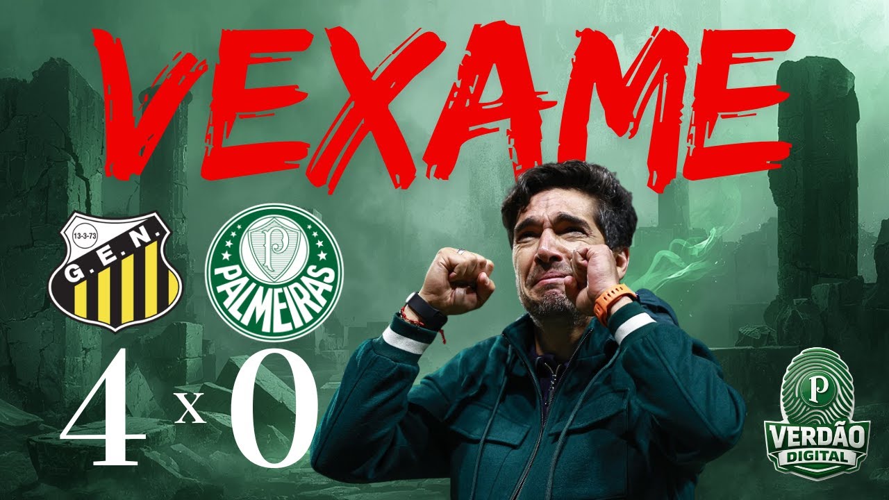 Vexame! 4x0 e foi pouco...