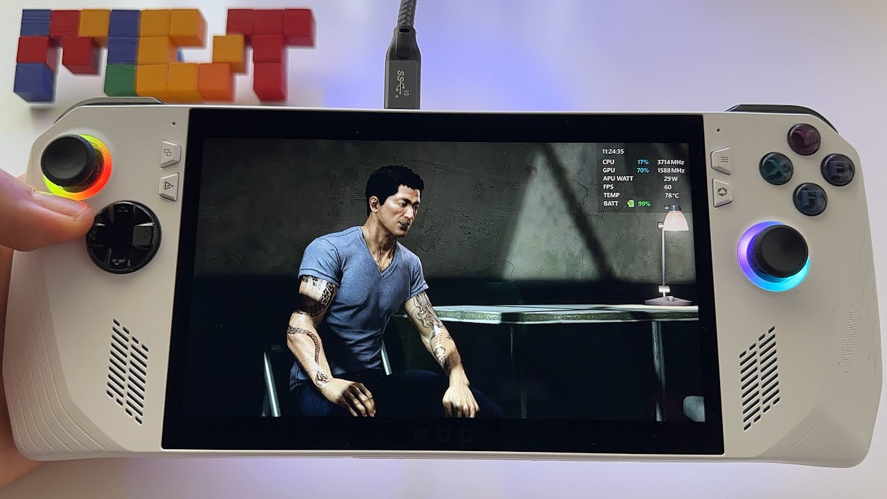 Sleeping Dogs - Definitive Edition | Asus Rog ALLY 1080p gameplay | RC71L Z1 Extreme