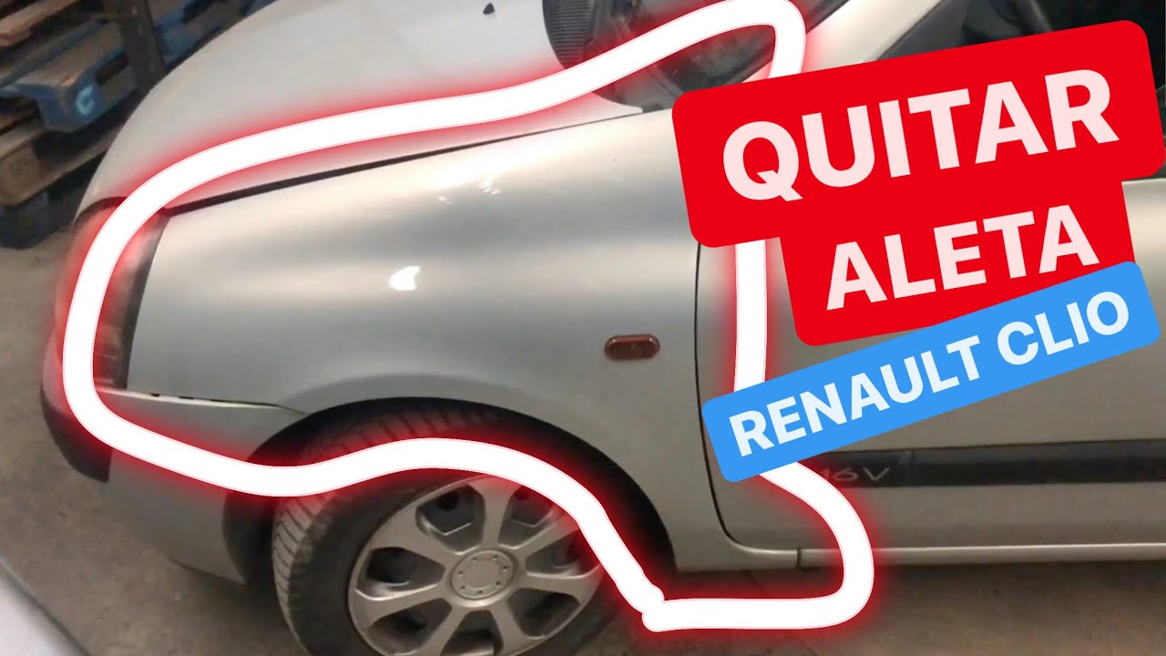 👈🥇Como QUITAR ALETA Renault Clio 🚘FÁCIL Explicación  - HAZLO TU MISM@  💪 DIY
