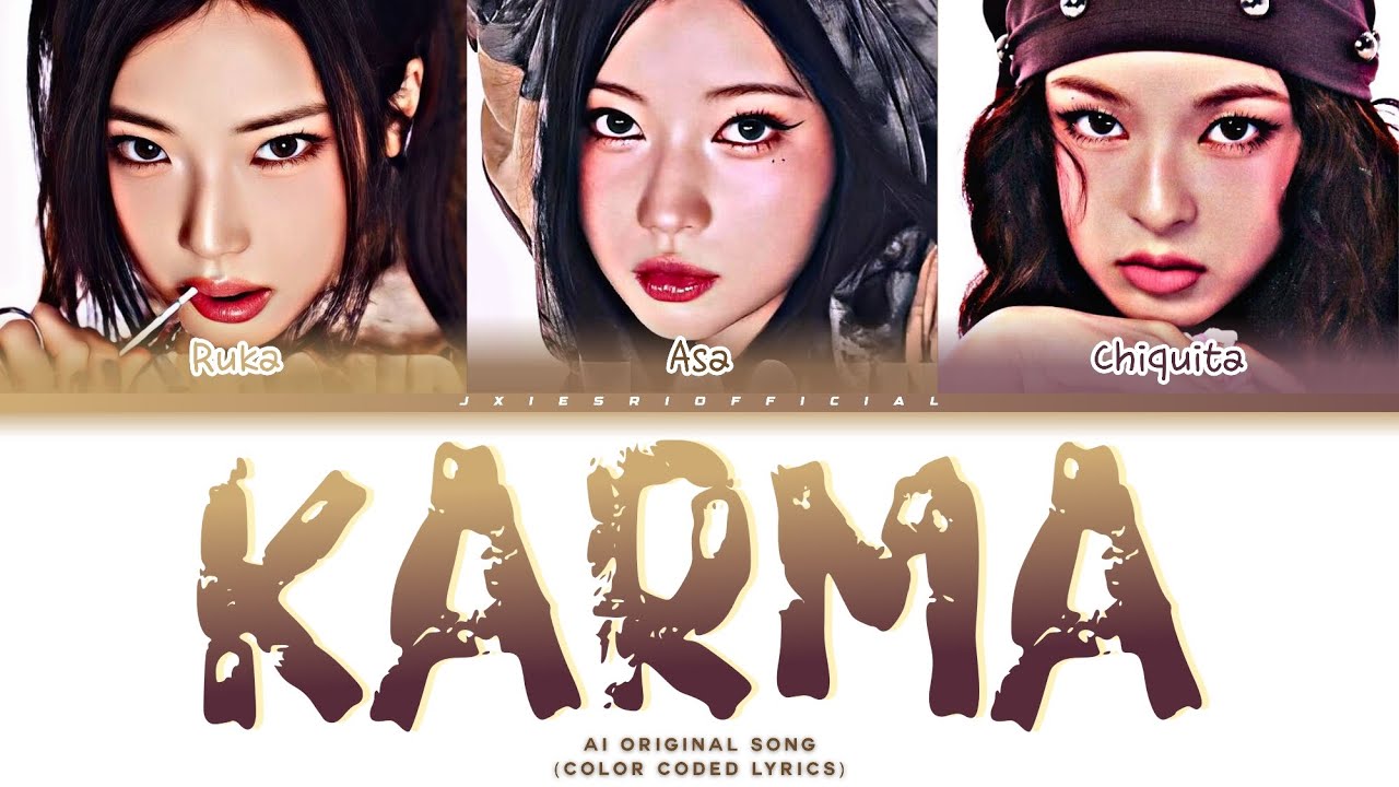 BABYMONSTER - 'KARMA (RUKA, ASA, CHIQUITA) | (Color coded lyrics) 