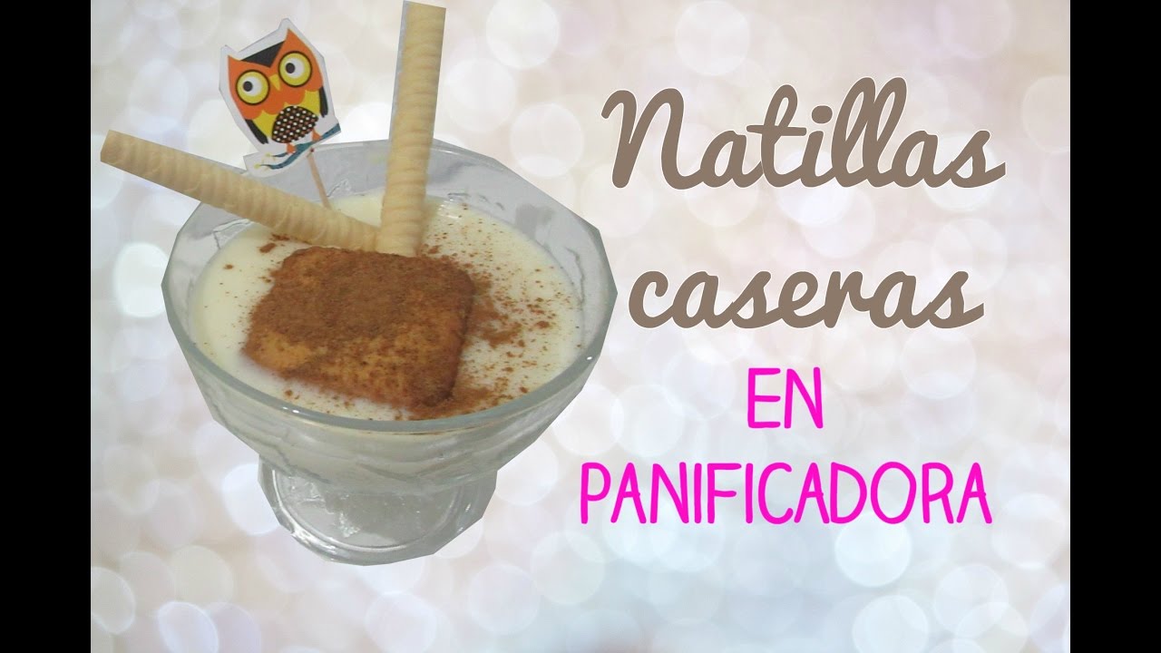 RECETAS en PANIFICADORA LIDL: Natillas  caseras