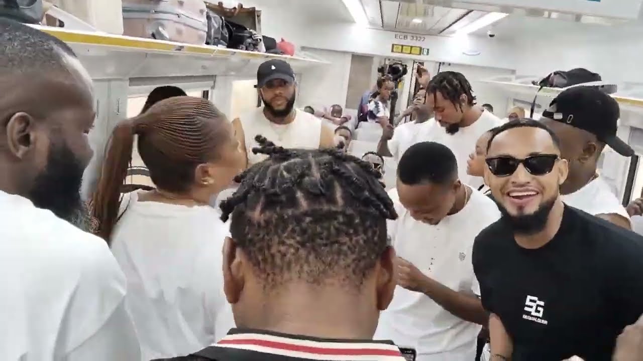 Inside SGR ELECTRIC TRAIN TANZANIA