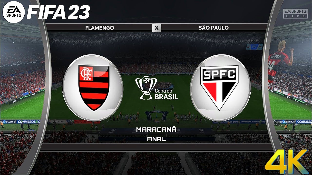 Flamengo x São Paulo [FINAL] FIFA 23 Copa do Brasil 2023 [4K 60FPS]