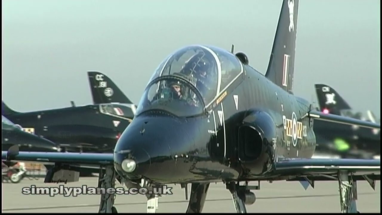 100 Squadron Hawks at RAF Leeming