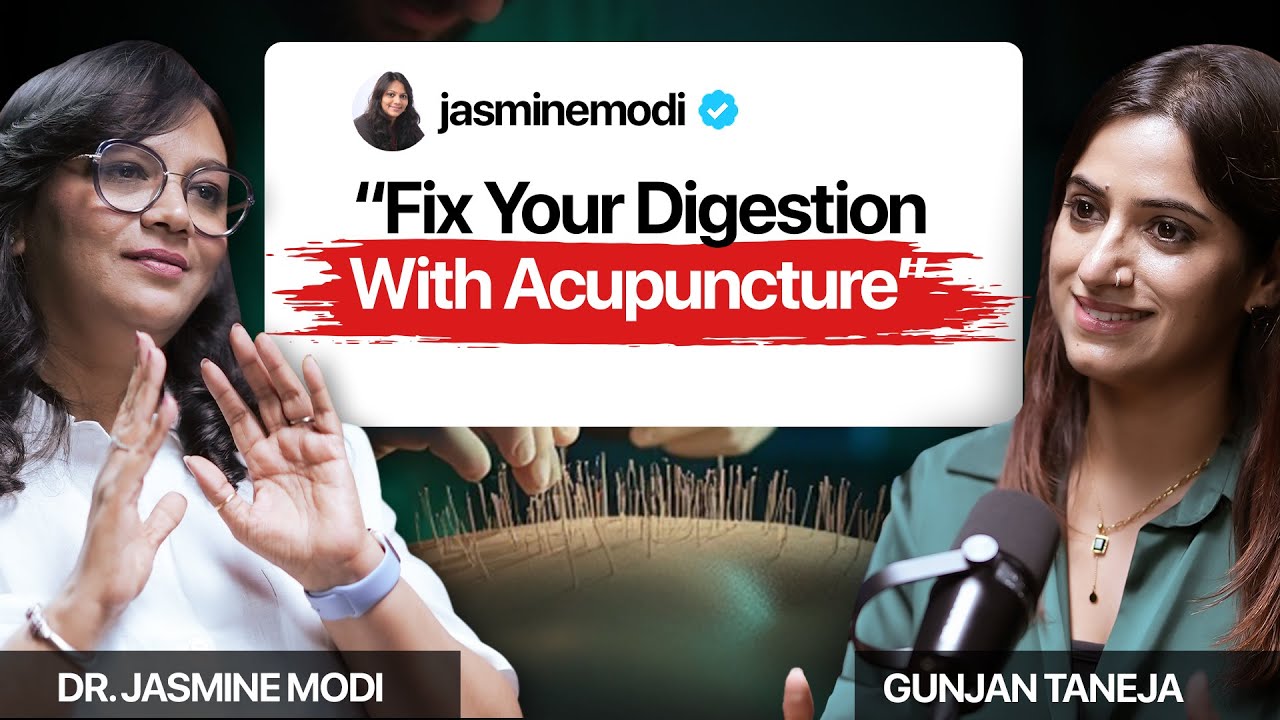 Fix Digestion and Hormones Naturally With Acupuncture | Dr. Jasmine on GunjanShouts