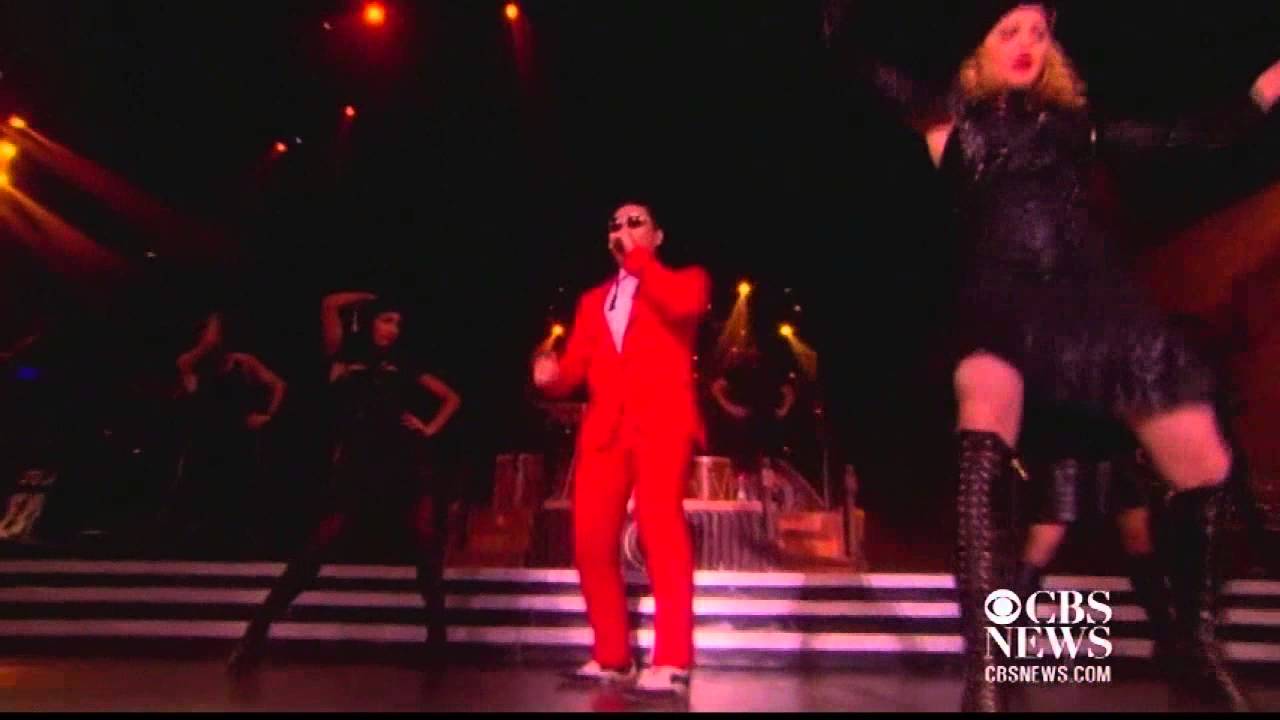 Madonna dances with Psy to 