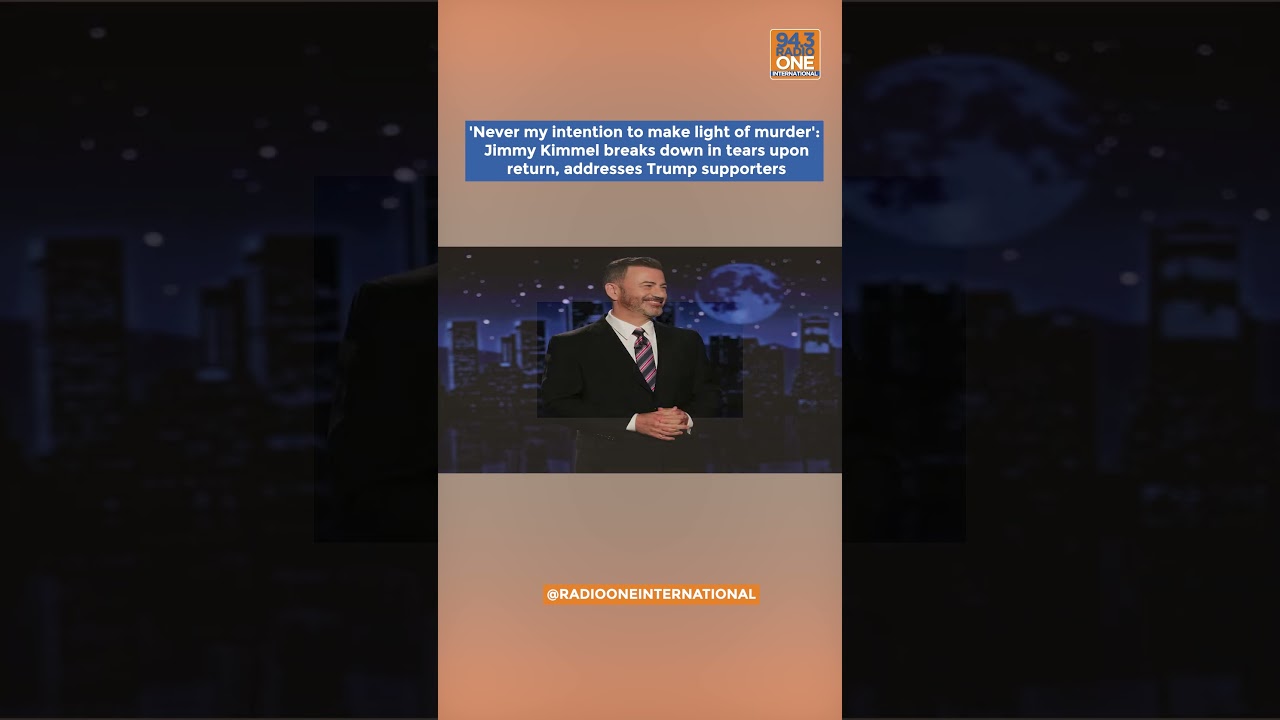 Jimmy Kimmel Gets Emotional Addressing Trump Supporters: 'Never Meant to Make Light of Murder