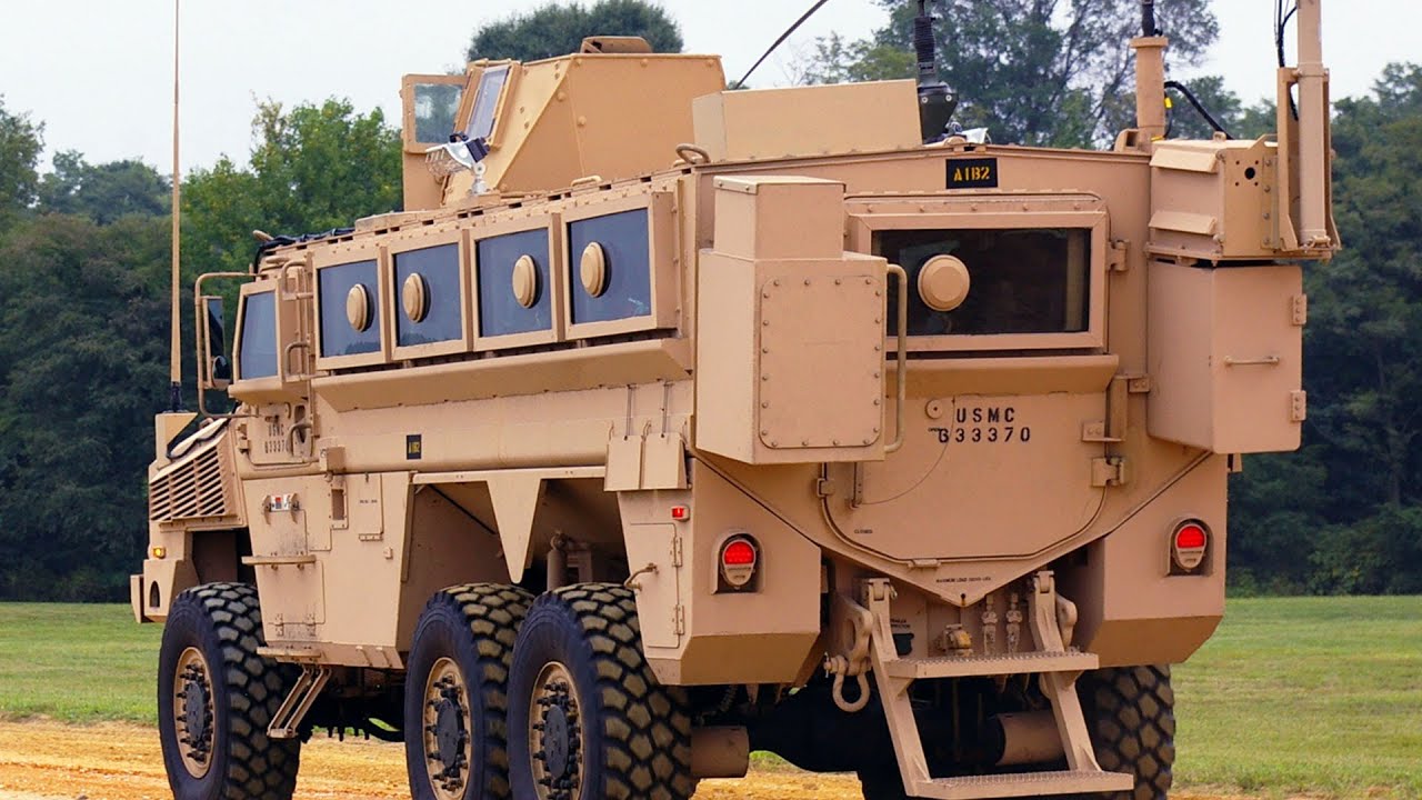 Stunning Video Of the U.S. MRAP Vehicles During Mobilization Training