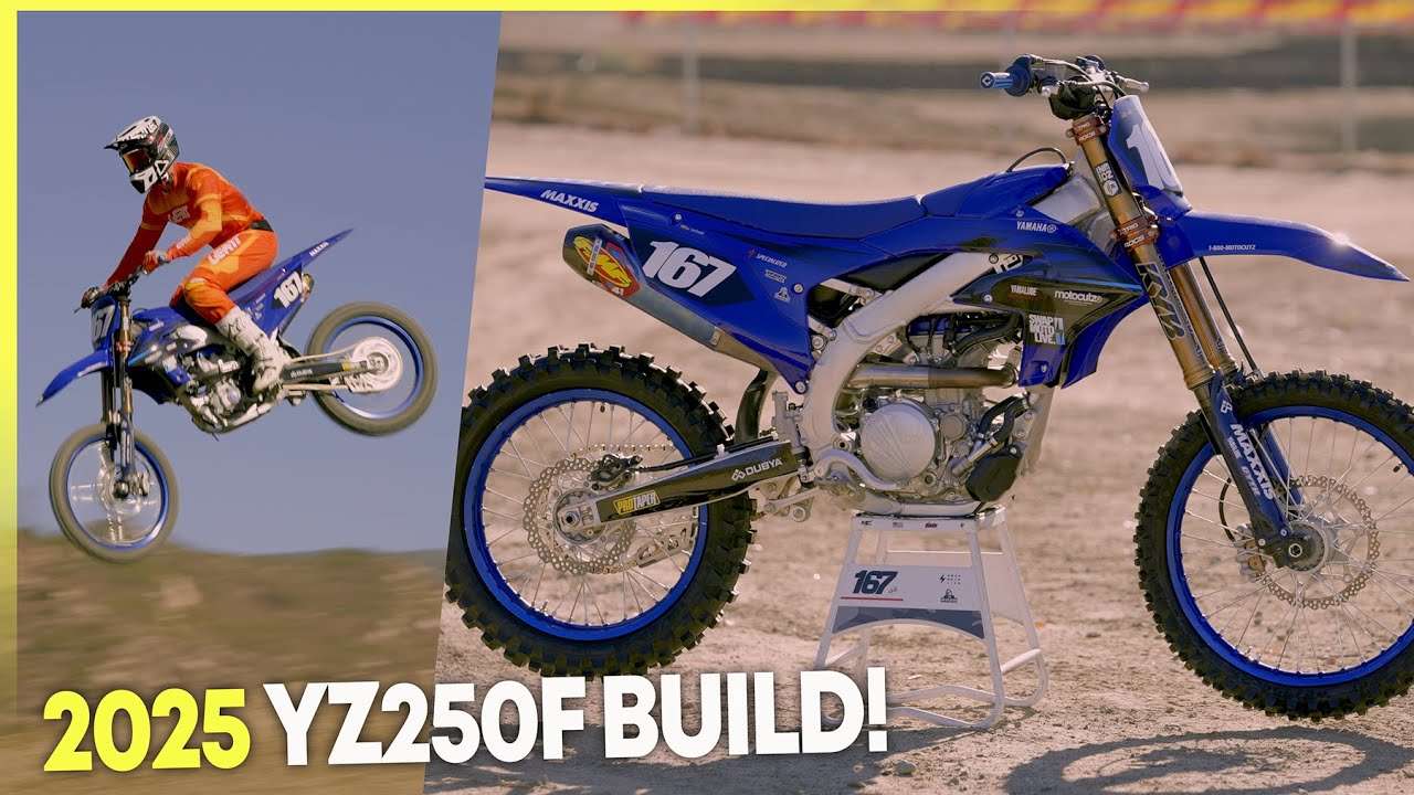 Мы сделали YZ250F ещё лучше! | Yamaha YZ250F 2025 года — Mod Squad
