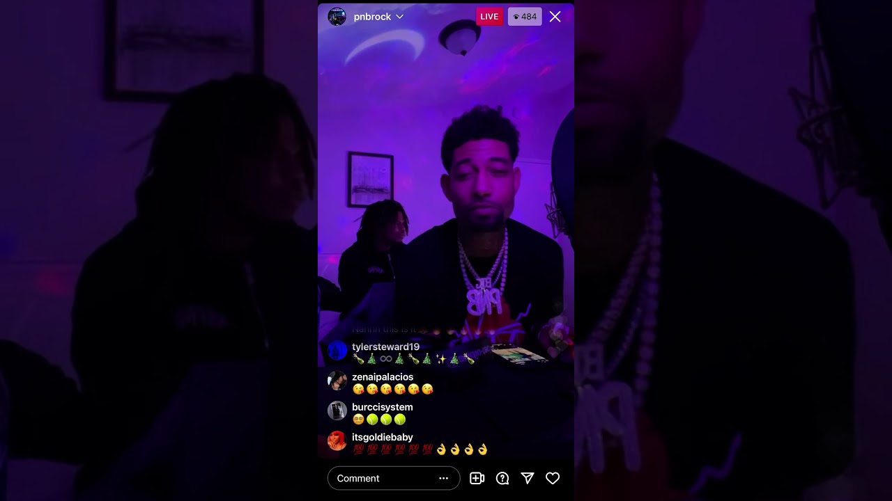 PnB Rock Unreleased Music IG Live