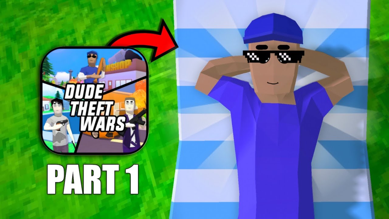 My First Gameplay in Dude Theft Wars 🥰🔥 (part 1)