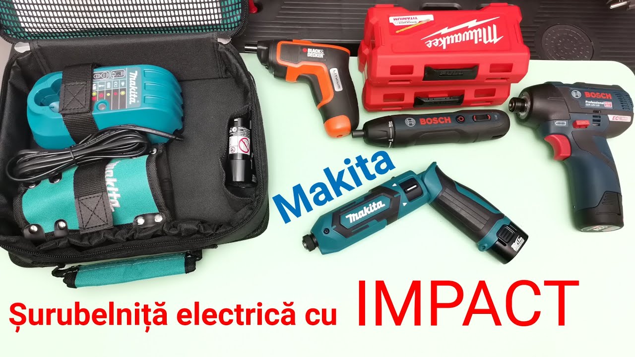 Șurubelnița cu IMPACT Makita TD022DSE
