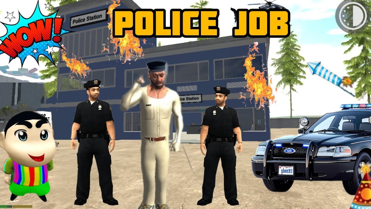 Franklin new job police 🚓😍#⃣ #indianbikesdriving3dnewtodayupdate 
