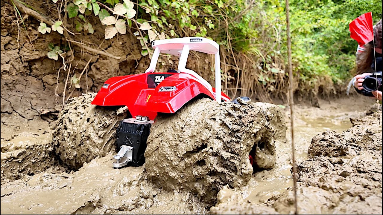 $1500 RC Tractor Vs Impossible Bounty Hole!