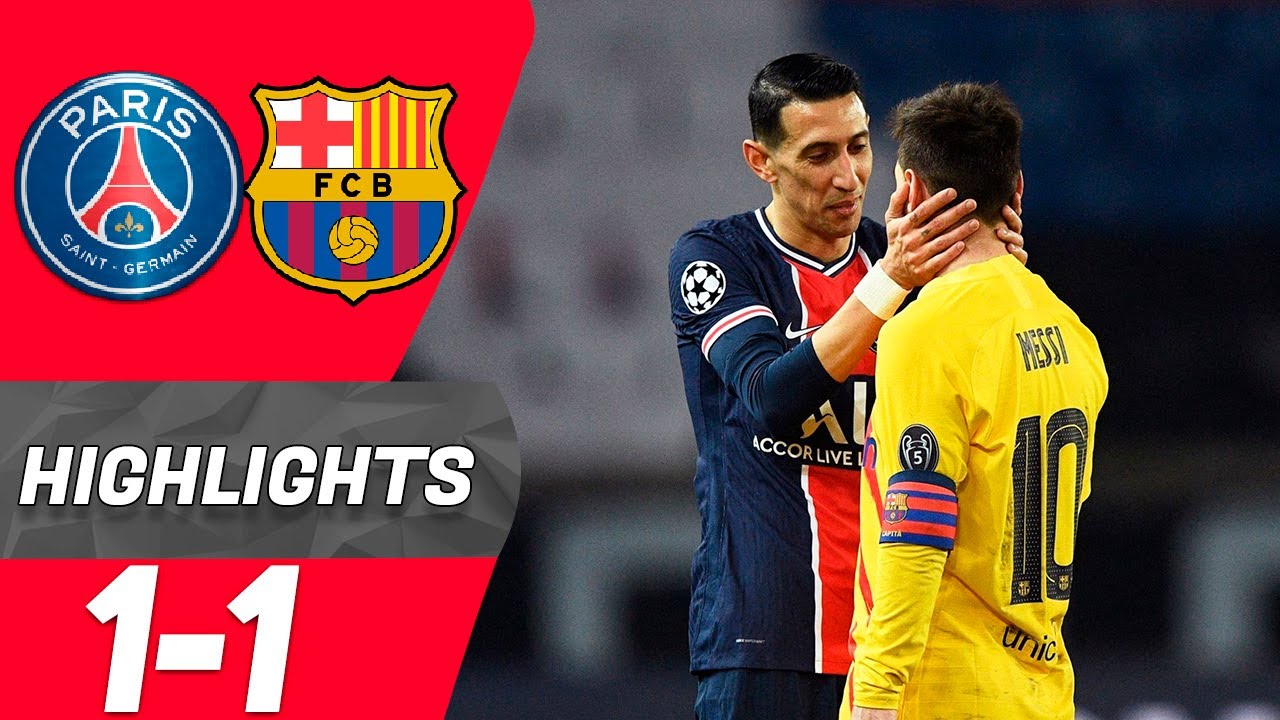PSG vs Barcelona 1−1 Highlights / Resumen / Melhor Momentos - 2021