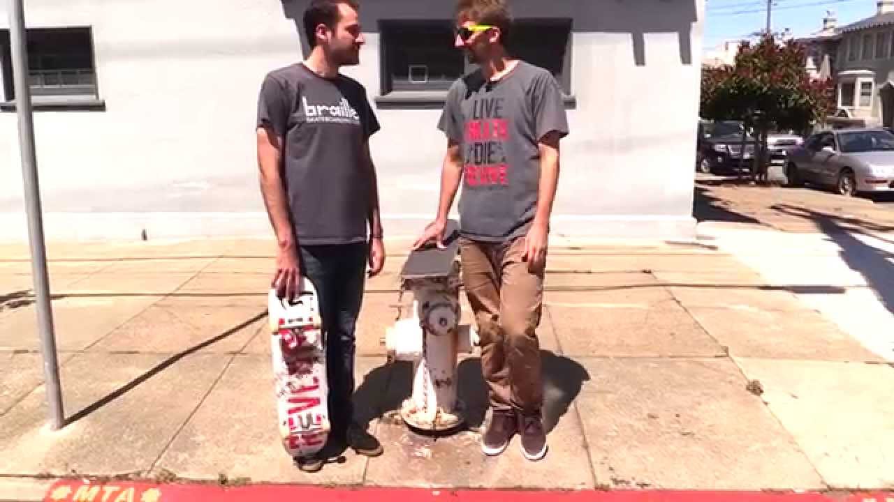 LANCE LIVE SKATE SUPPORT OLLIE UP A CURB