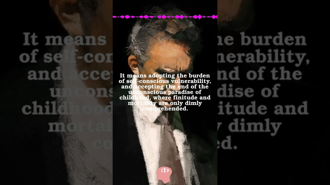 AI Jordan Peterson: Stand up straight with your shoulders back #shorts
