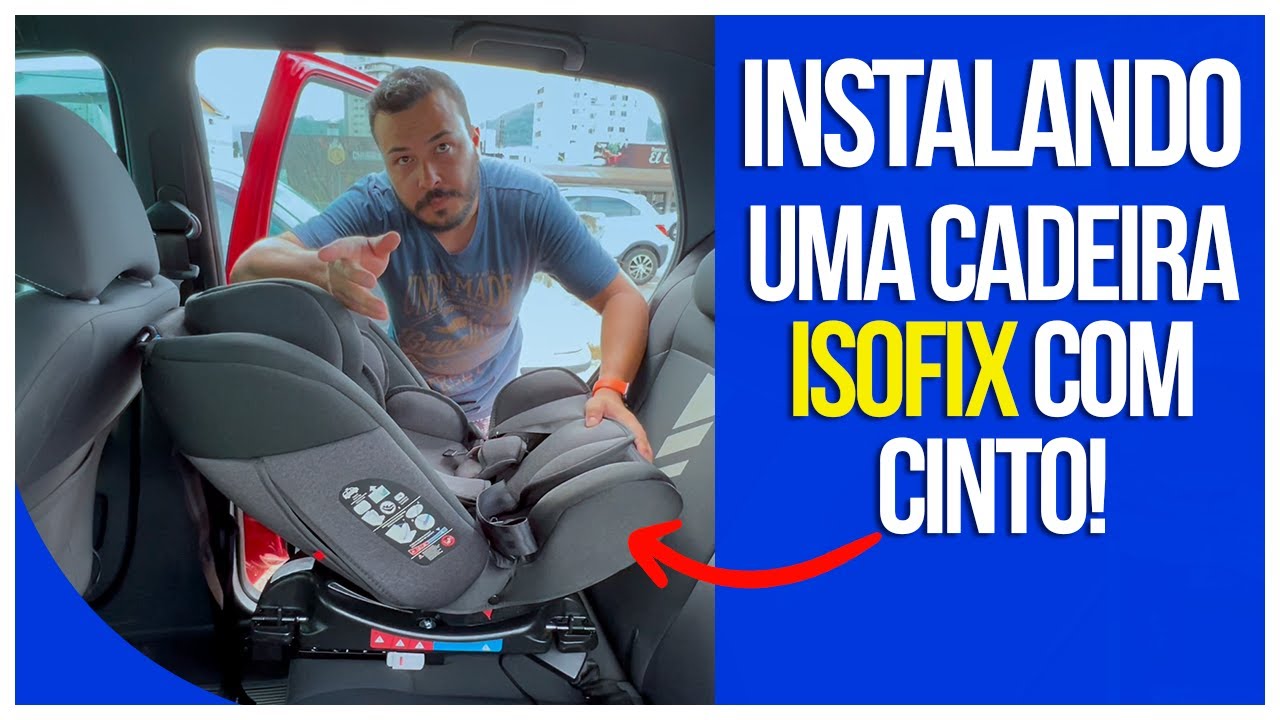 COMO INSTALAR A CADEIRINHA ALL STAGE COM CINTO! - LOJA BEM NINAR