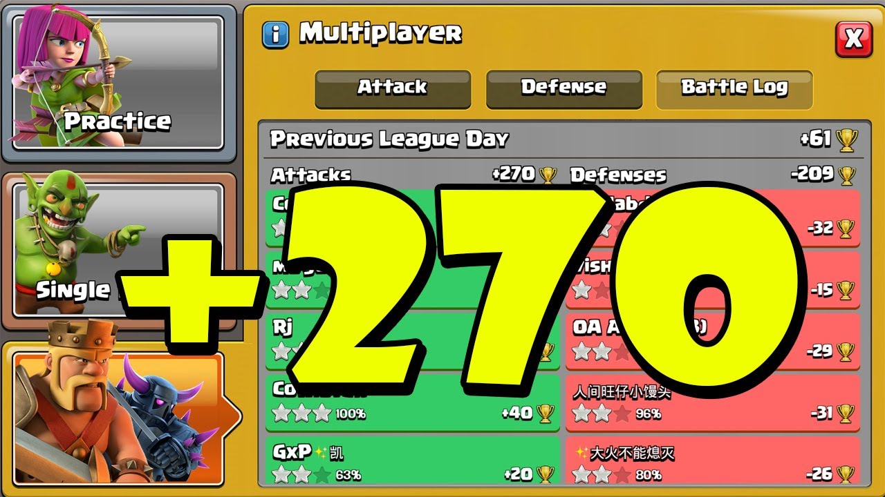 Th14  Hog Miner Hybrid Attack Strategy !! Best Th14 Attack Strategy 2021   Th14 Hybrid Legend League