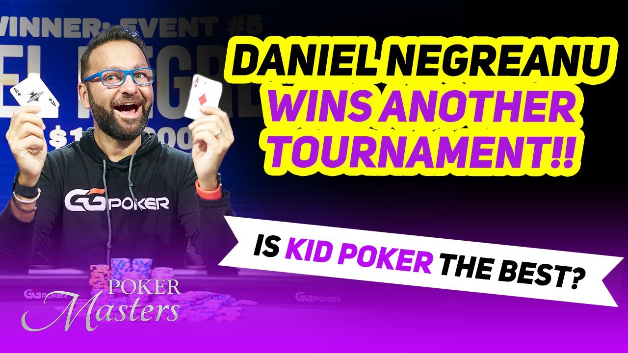 Daniel Negreanu Crushes Poker Masters Final Table!