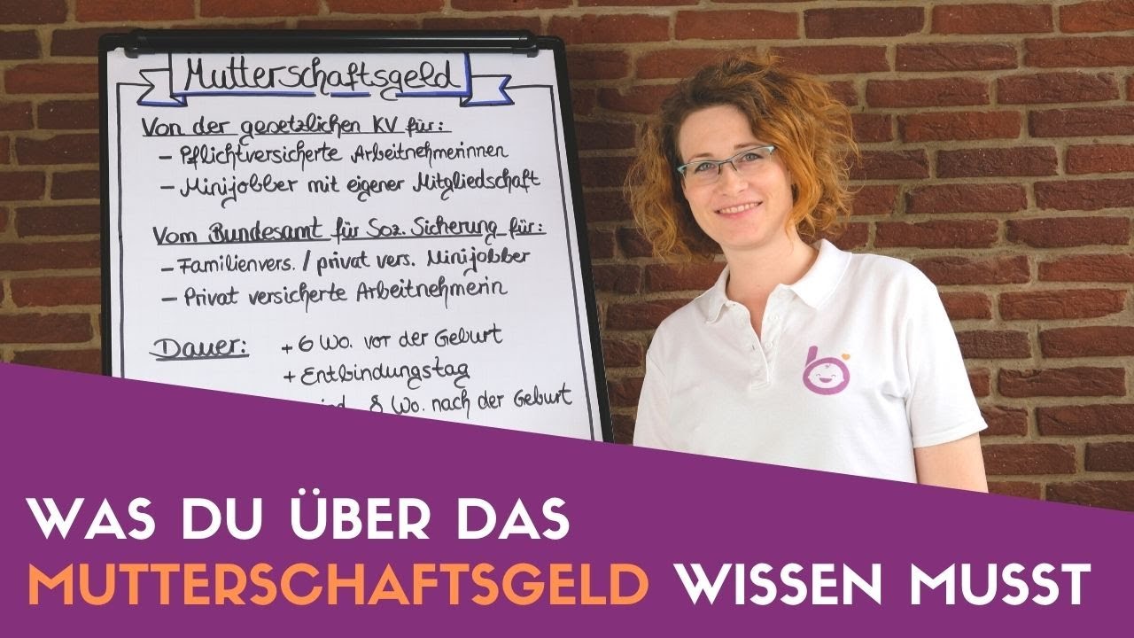 Was du &uuml;ber das Mutterschaftsgeld wissen musst