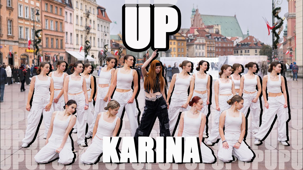 [K-POP IN PUBLIC] KARINA 카리나 - 'UP' (16 DANCERS) | Dance Cover by DM CREW from Poland