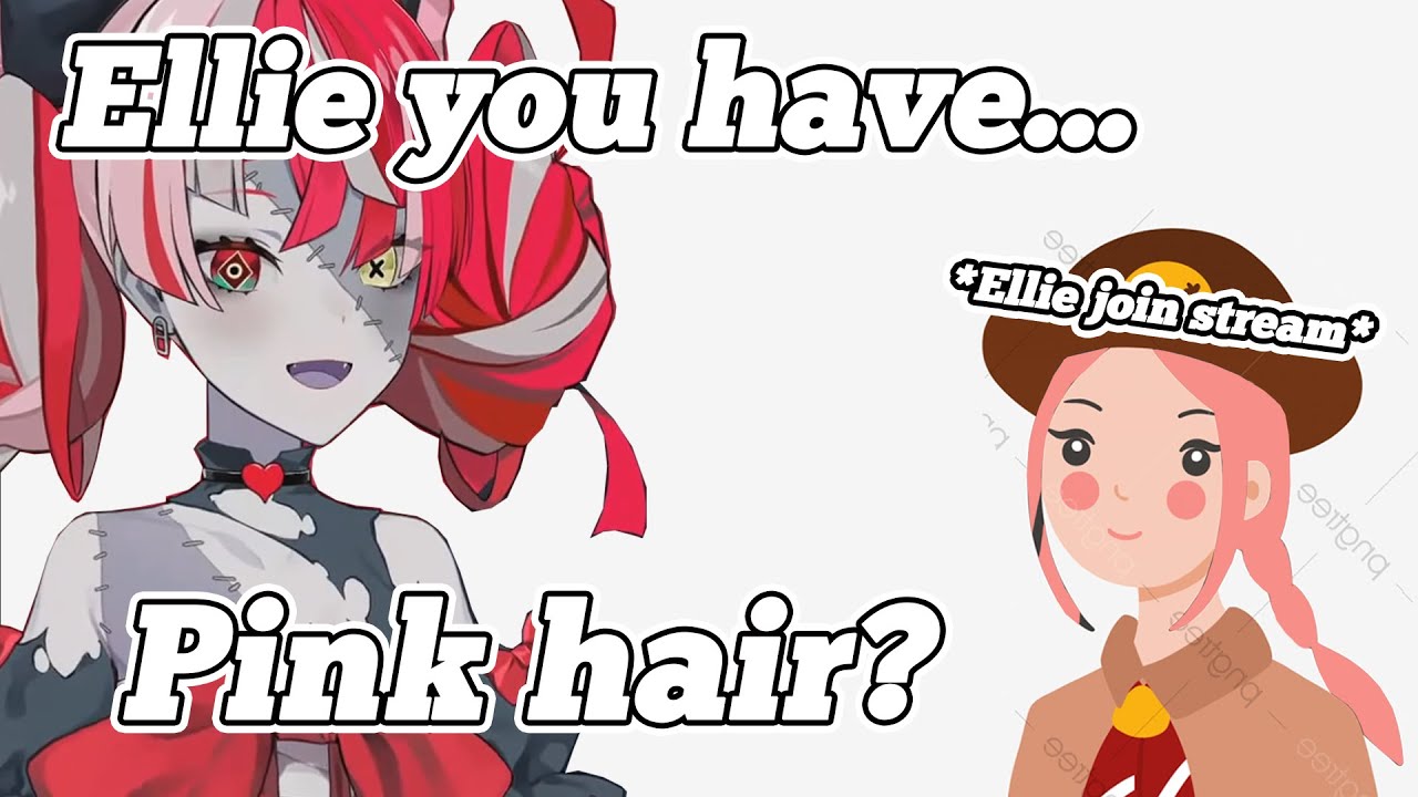 Ollie's sister come to stream and reveal have pink hair