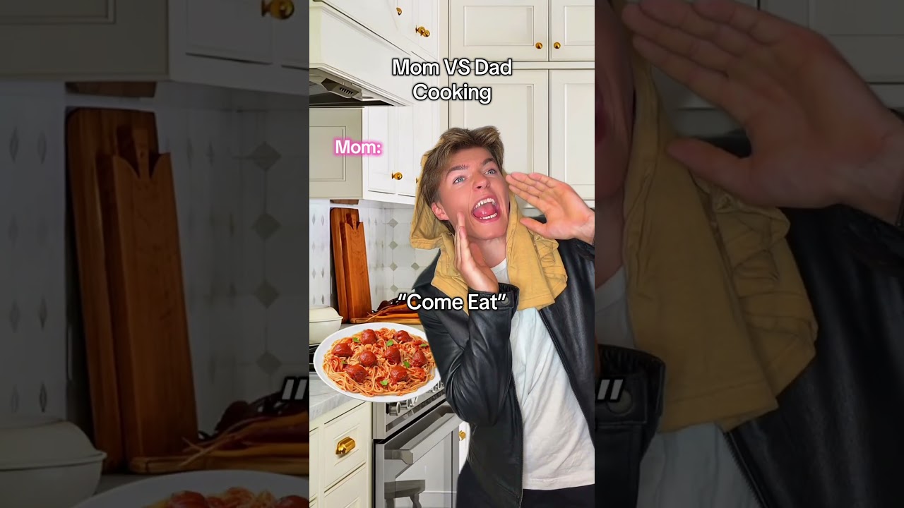 Mom vs Dad cooking 😂