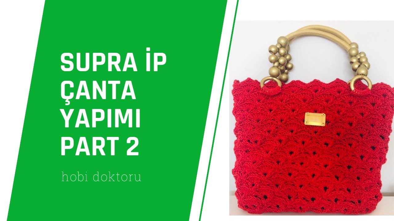 SUPRA İP KIRMIZI ÇANTA-PART 2
