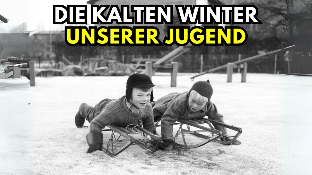 15 ERINNERUNGEN an die harten Winter im DEUTSCHLAND der 1960er