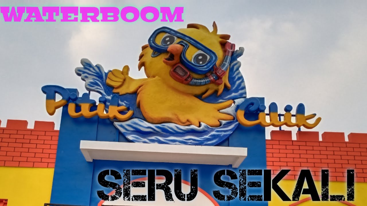 SERUNYA BERMAIN DI WATERBOOM PITIK CILIK