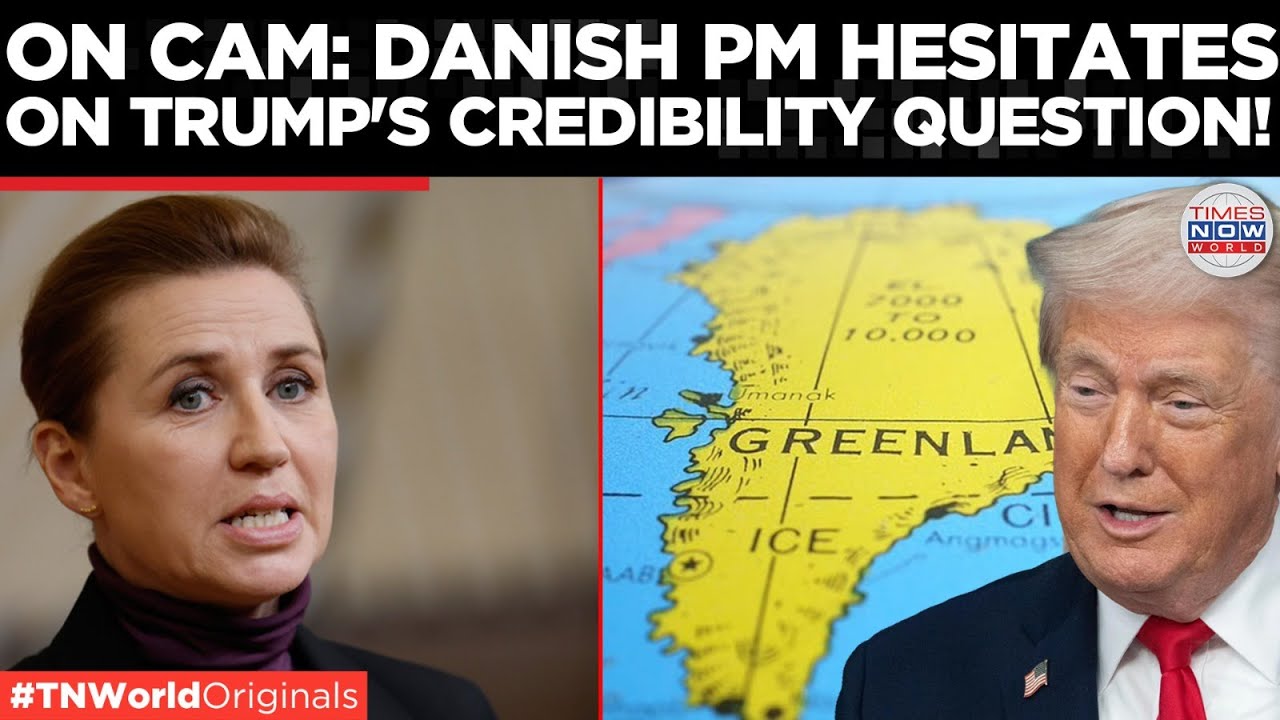 WATCH: Danish PM's Awkward Pause on US Reliability Question on Greenland Annexation | World News
