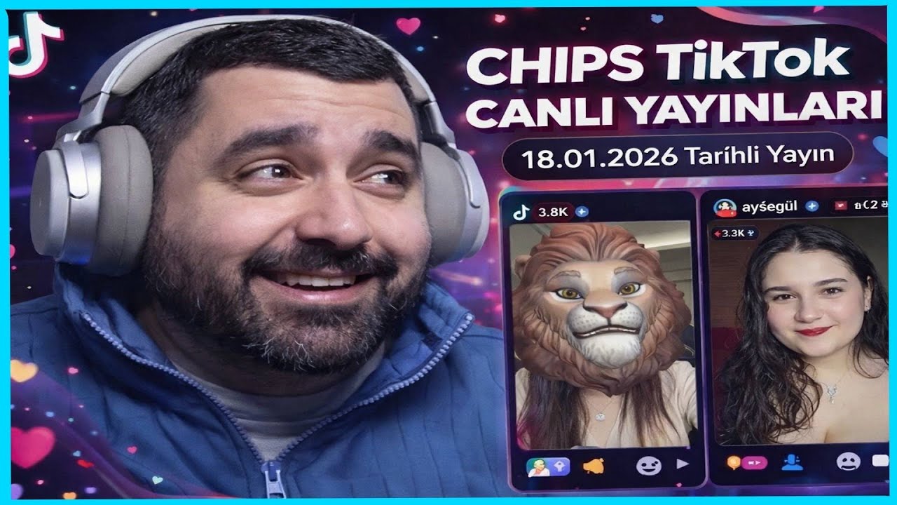 Chips TikTok Canlı Yayınında! 😂 Sohbet ve Troll! (18.01.2026)