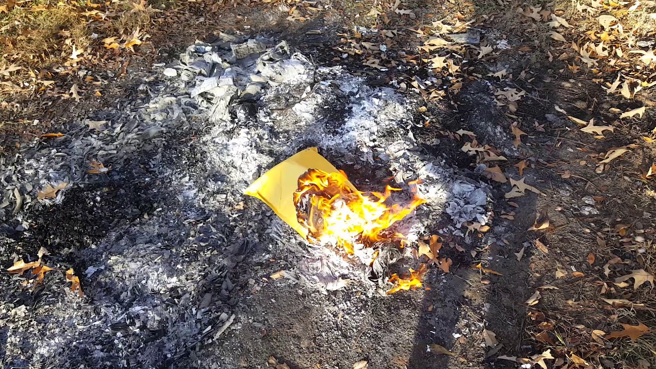 Burning Stuff 431: Priority Mail (Stuffed)
