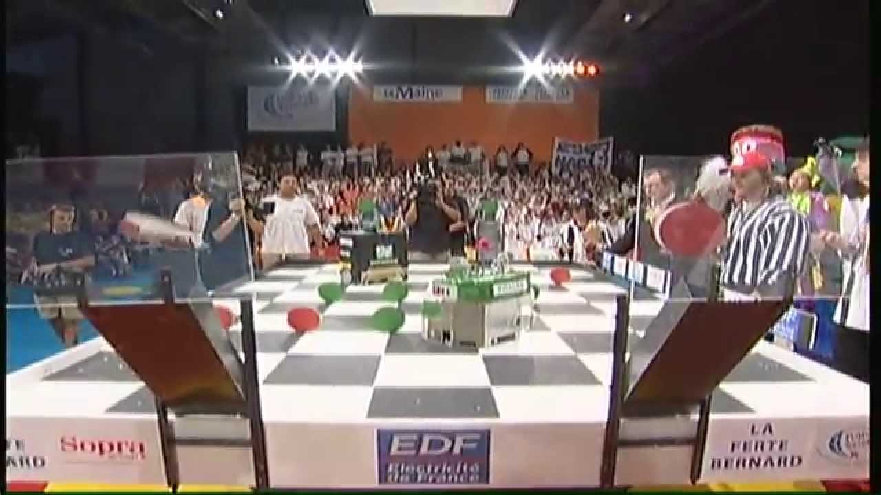 Archives - Emission e=m6 - Coupe de France de Robotique 2003