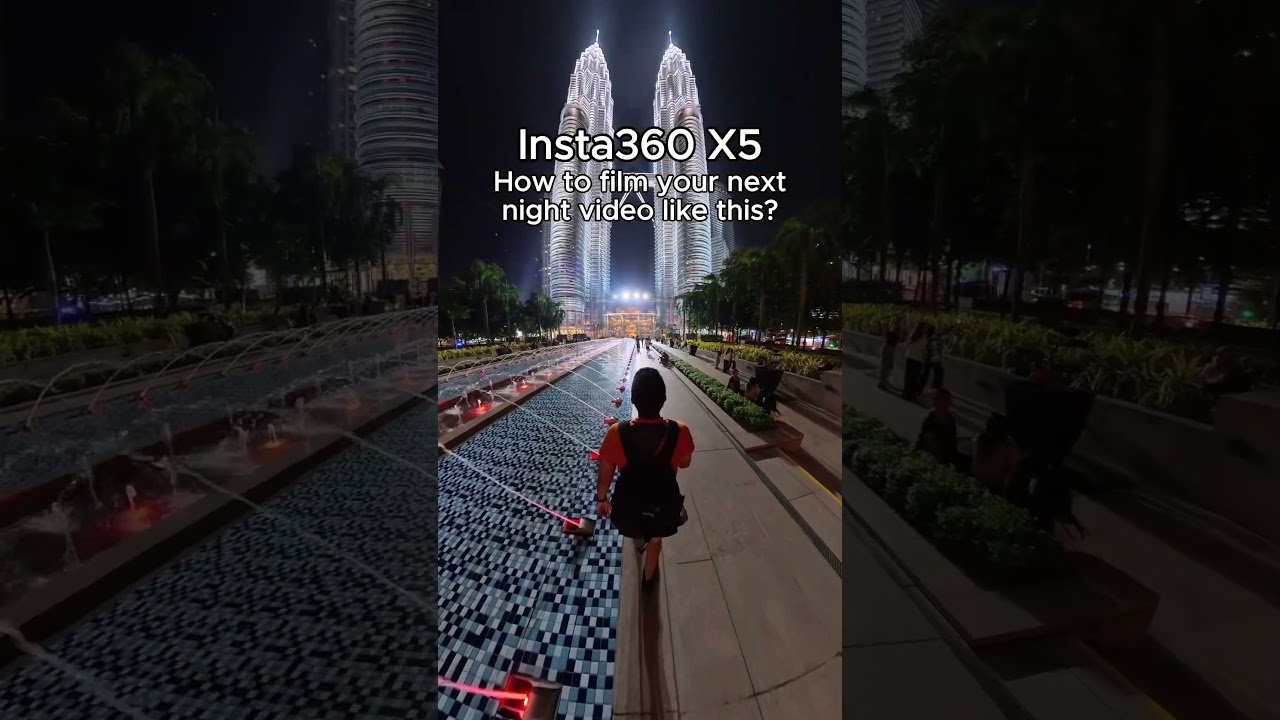 Insta360 X5 best night settings