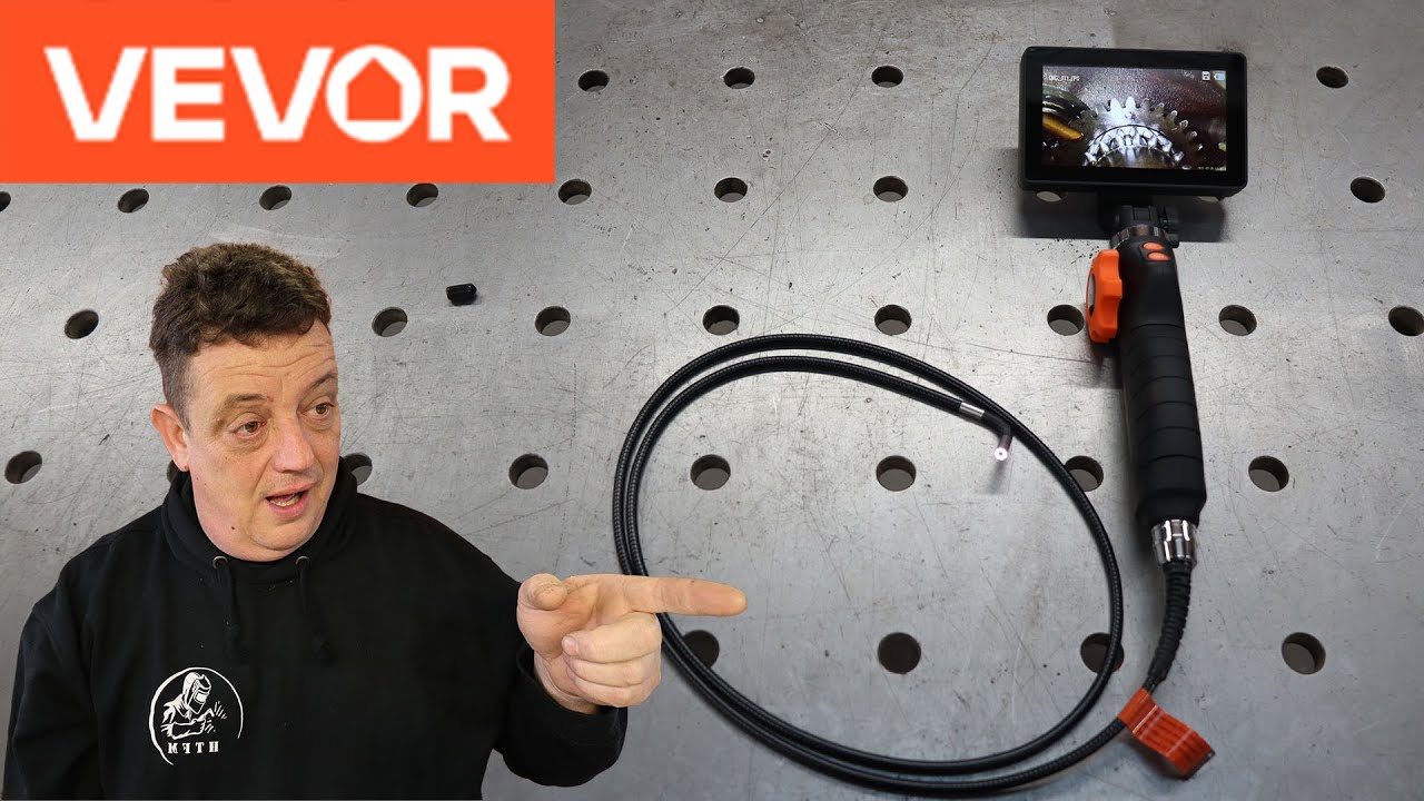 Een endoscoop camera van Vevor werkt dat een beetje.