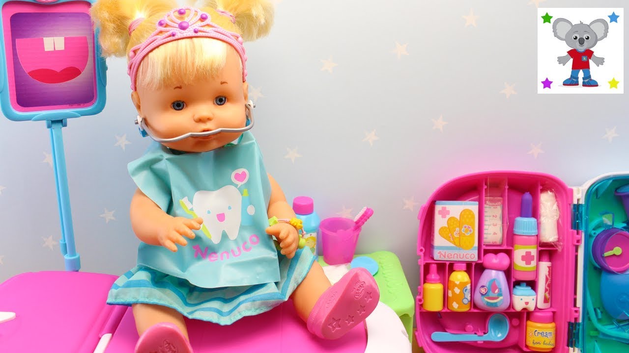 Bebé NENUCO NAIA va al Dentista y le ponen Brackets | Videos de Bebés para niñas y niños