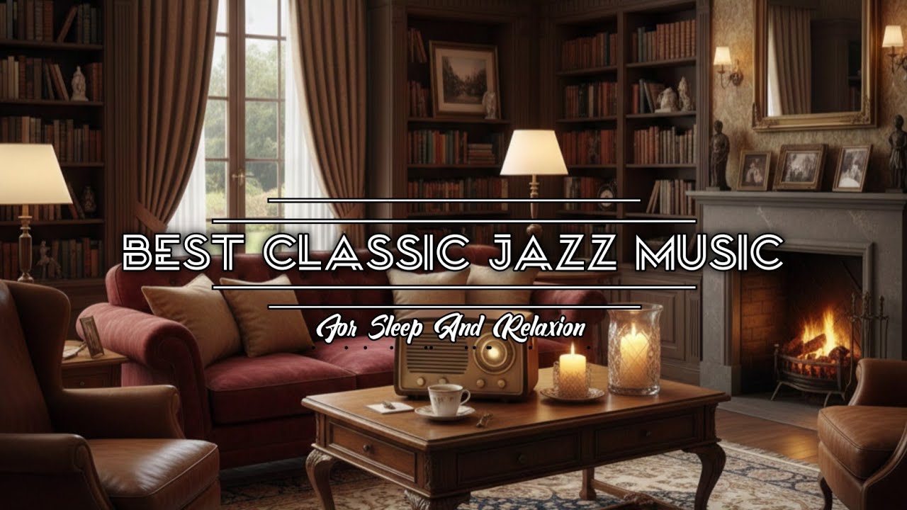 Best Jazz Clasic Music For Sleep & Relaxing
